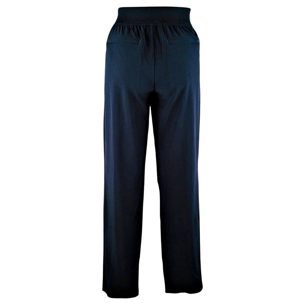 Athleta Brooklyn Mid-Rise Ankle Pant Navy Blue Sz 4 Athleisure Travel Work